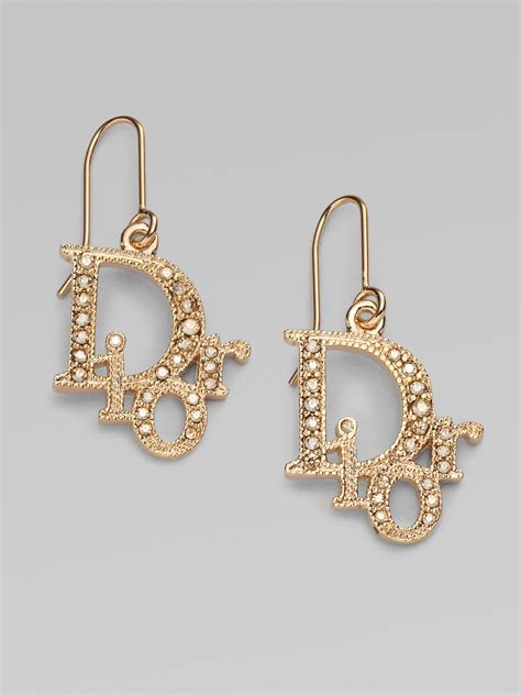 dior earrings gold|dior gold earrings price.